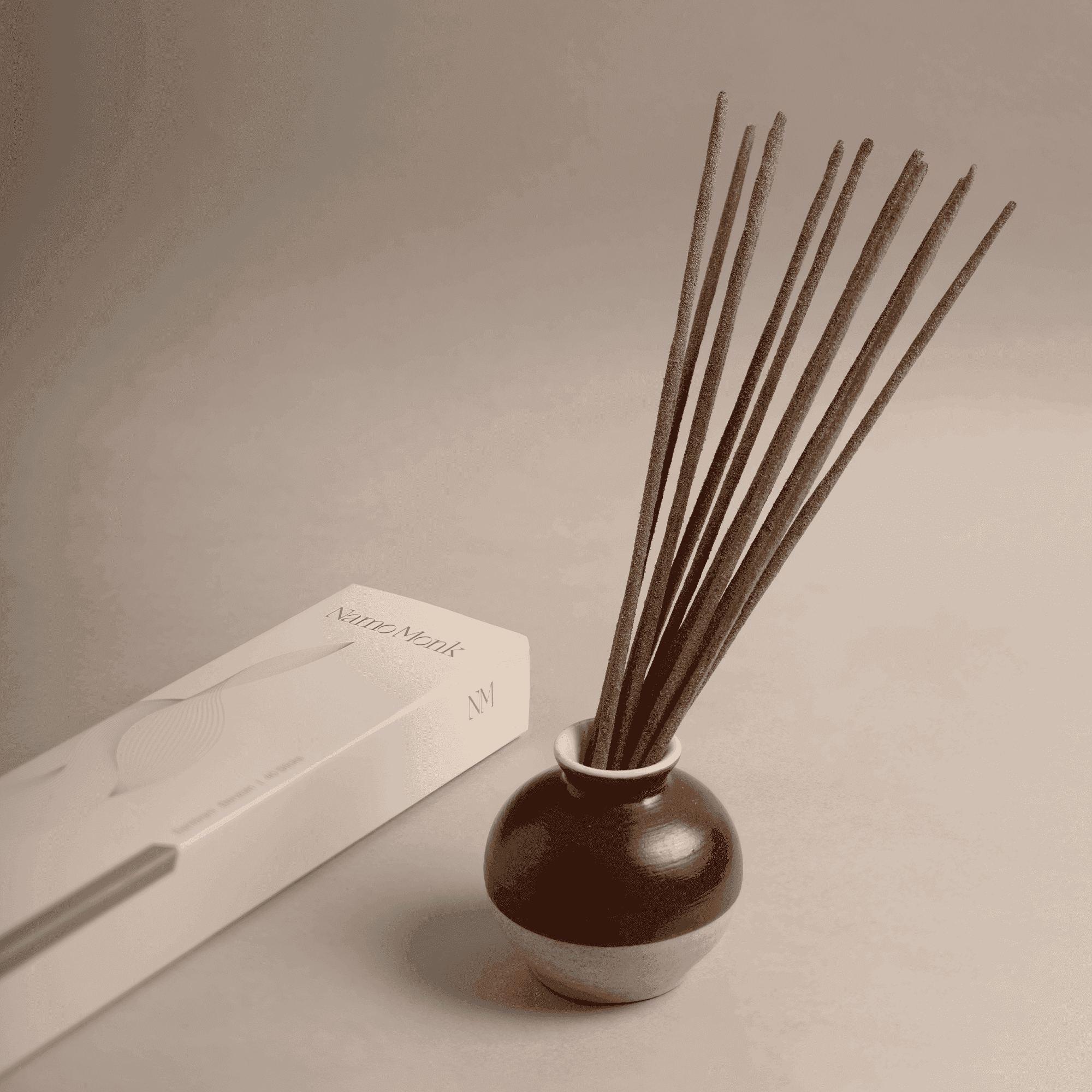 Sambrani . Benzoin Incense Sticks - NamoMonk