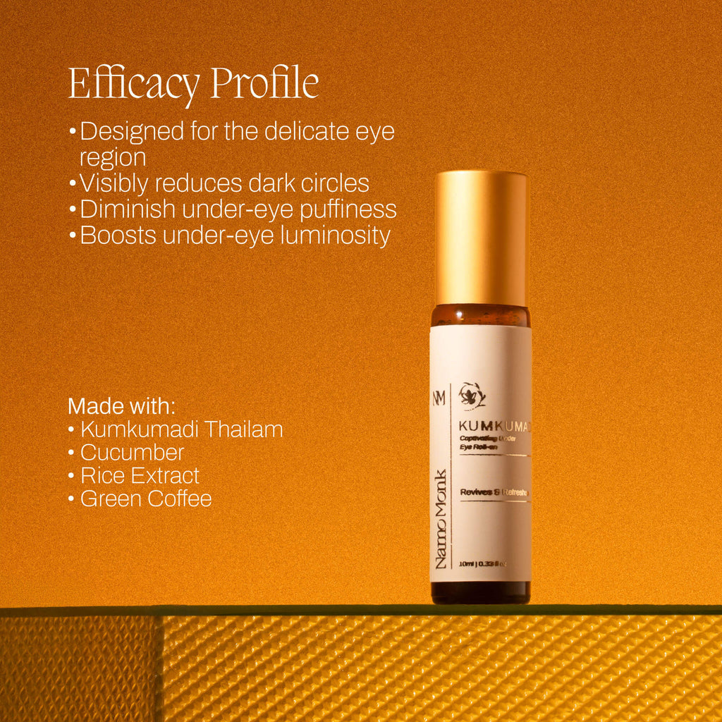 Kumkumadi Captivating Under Eye Roll-on