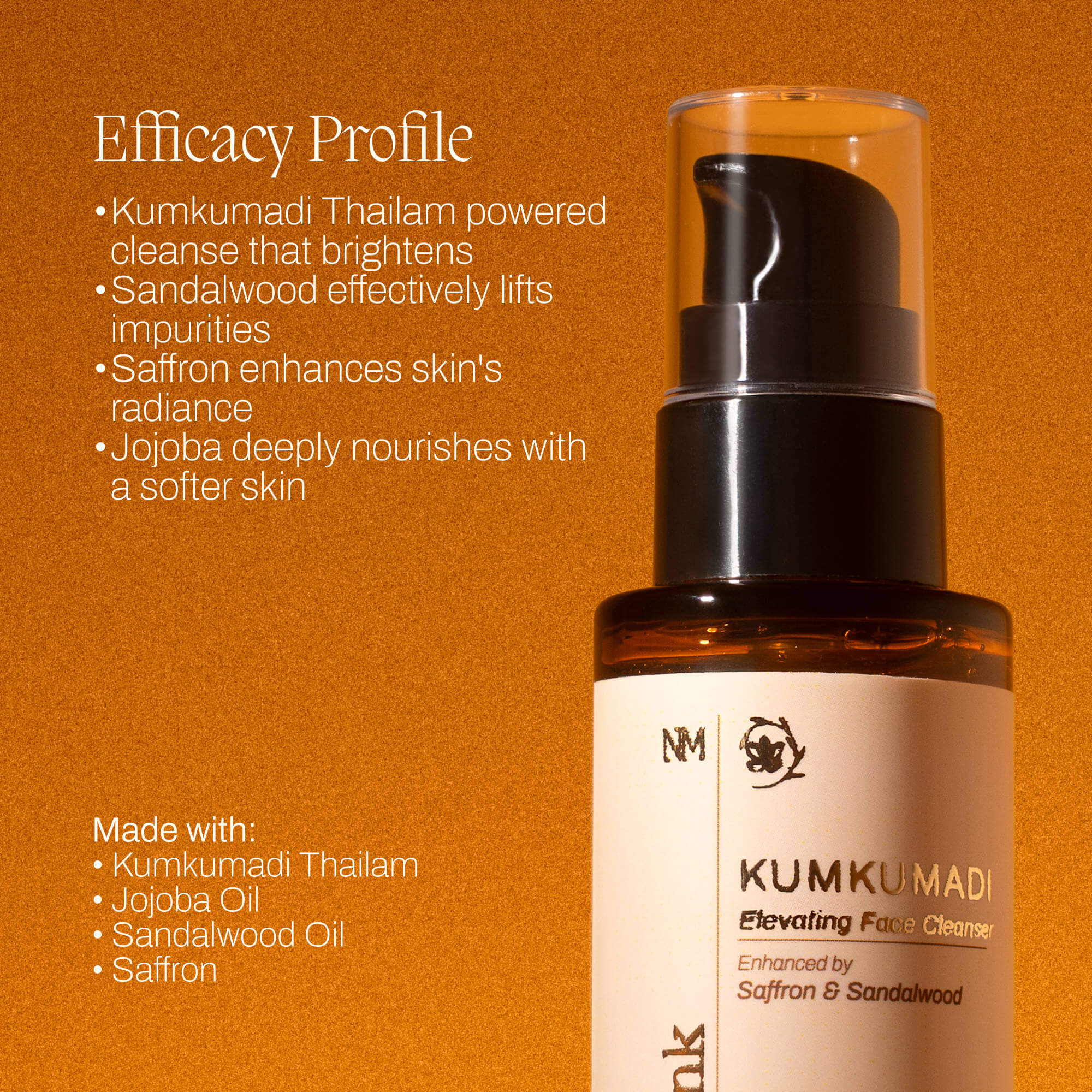 Kumkumadi Elevating Face Cleanser