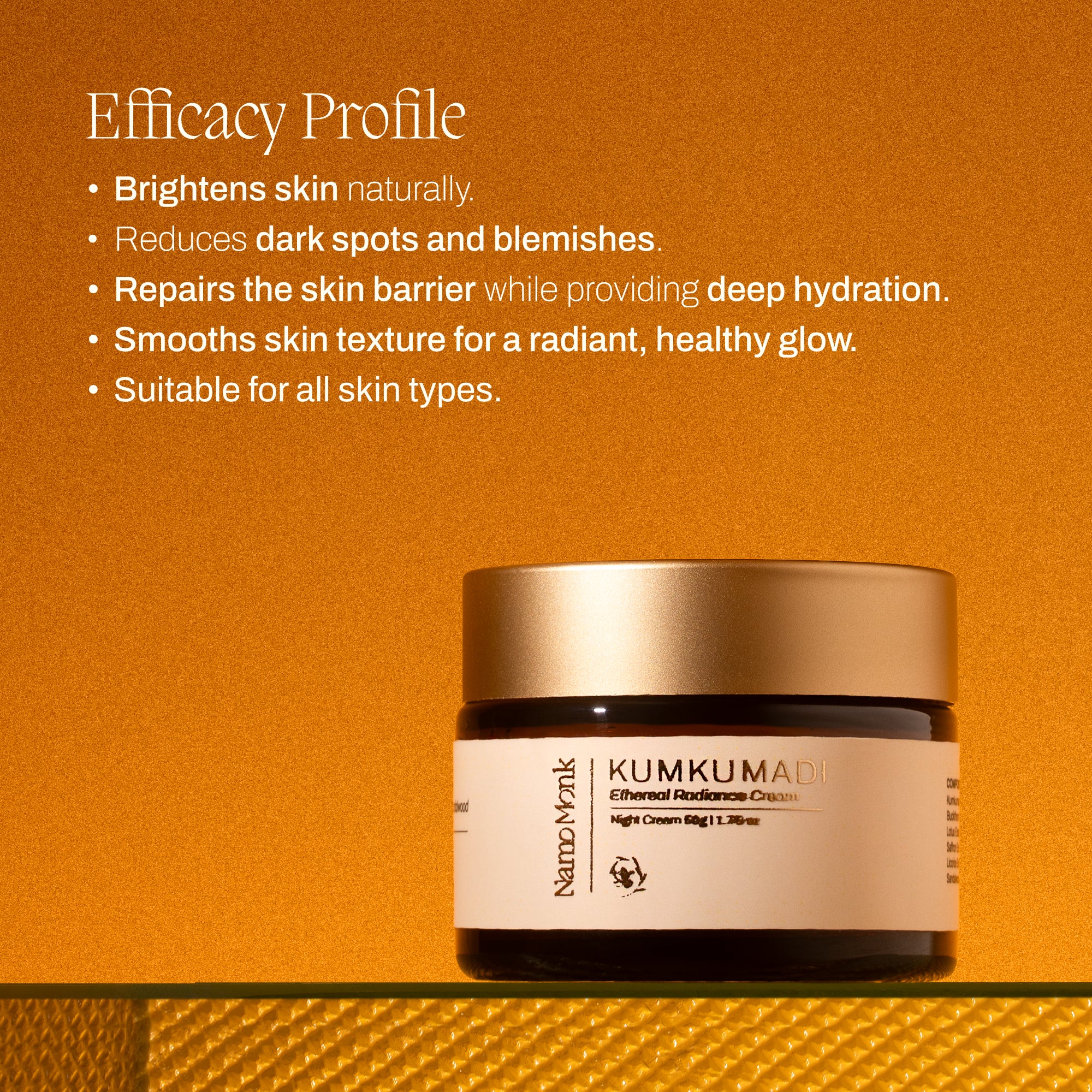 Kumkumadi Ethereal Radiance Cream | Night Cream