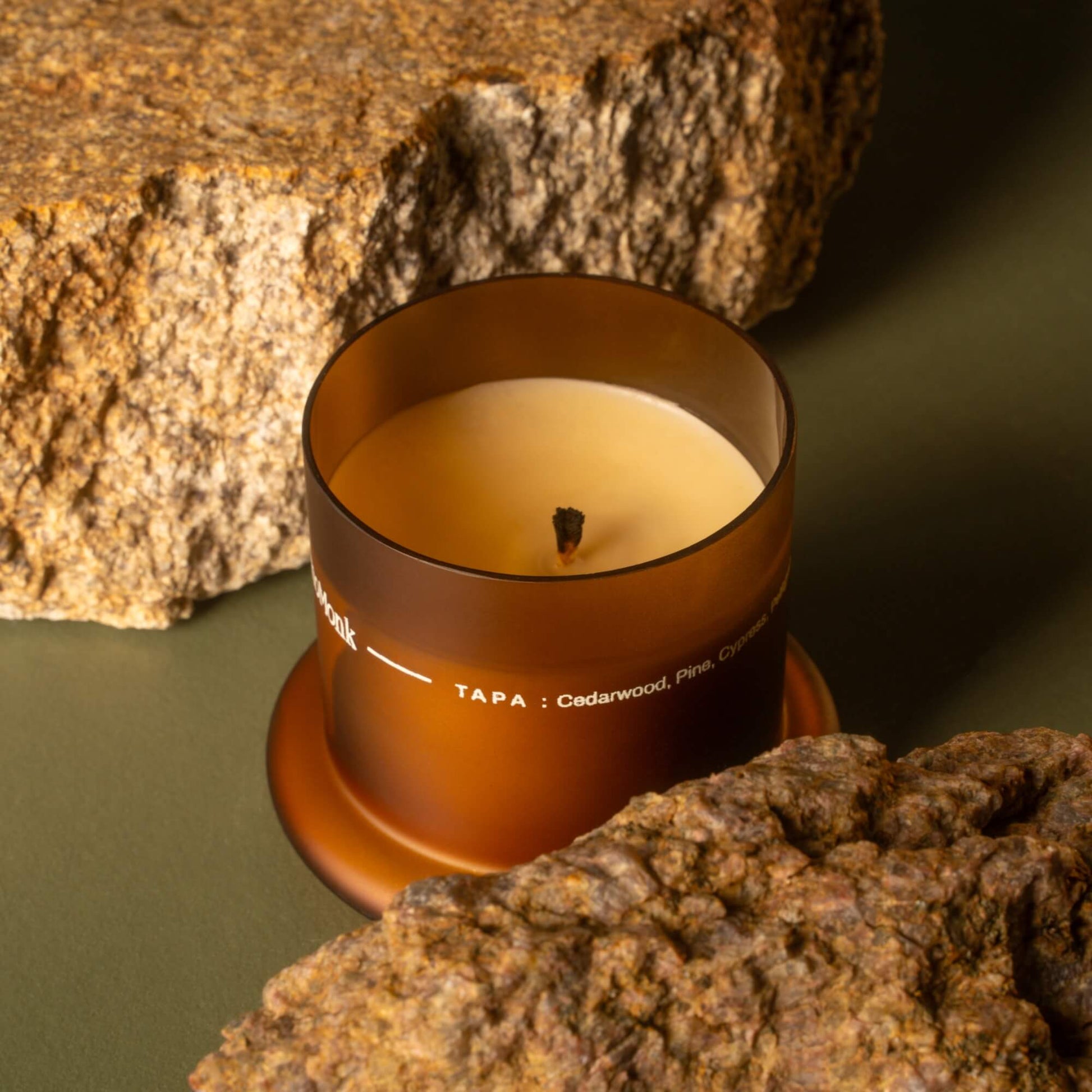 Tapa Essential Oil Candle - NamoMonk