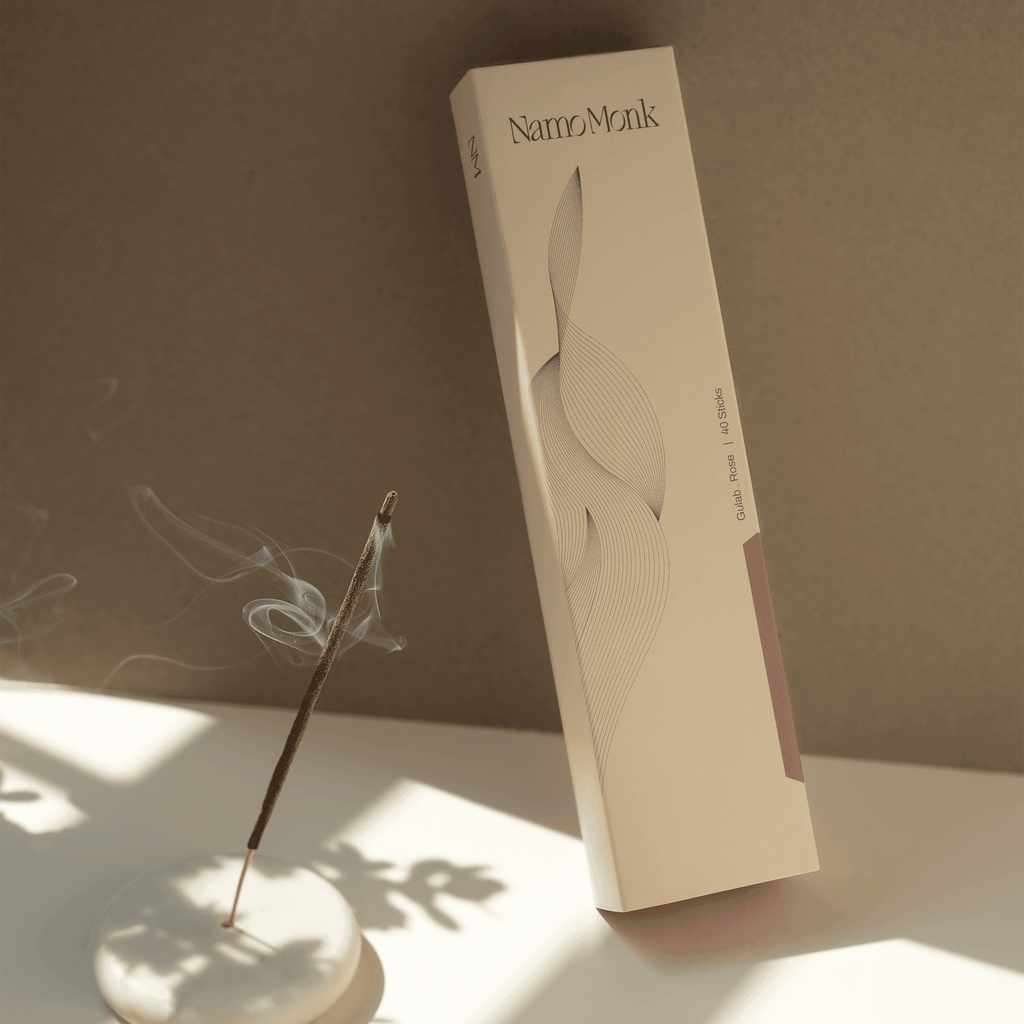 Gulab . Rose Incense Sticks - NamoMonk