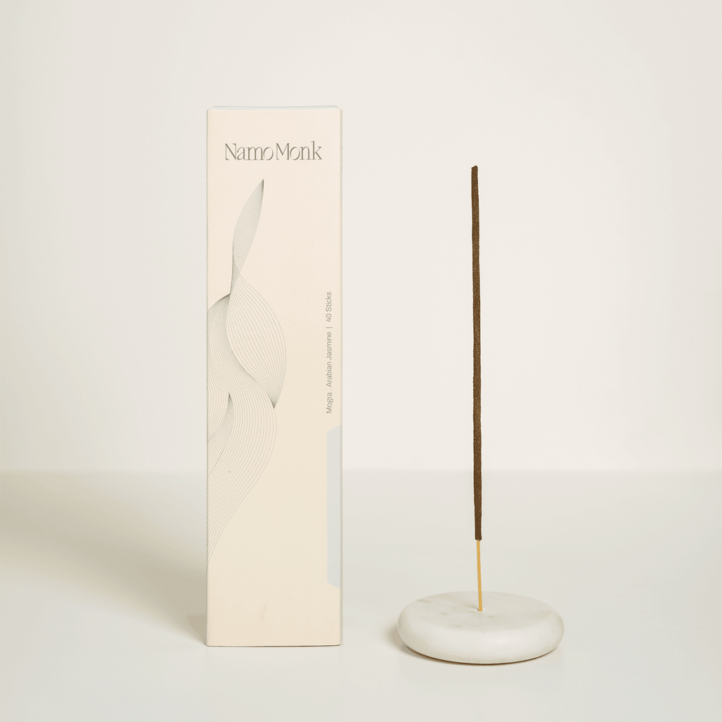 Mogra . Arabian Jasmine Incense Sticks - NamoMonk