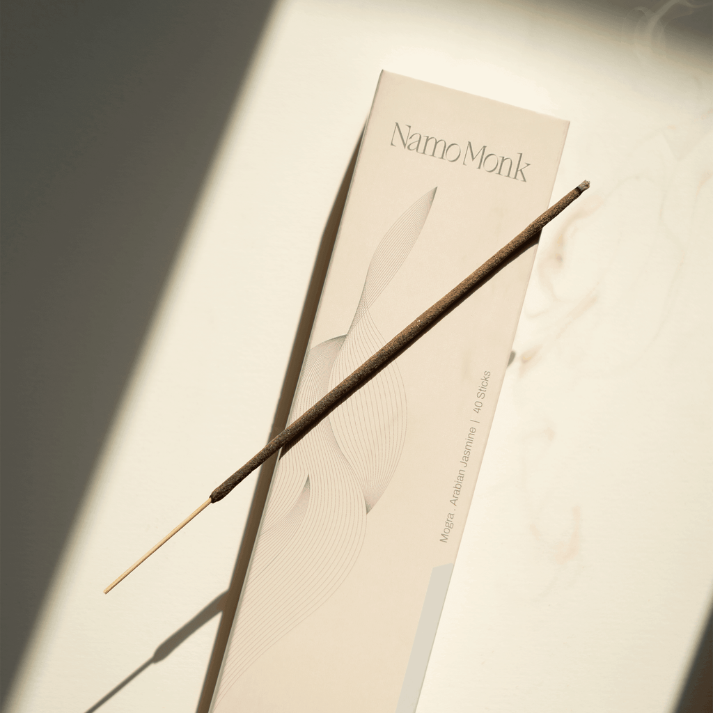 Mogra . Arabian Jasmine Incense Sticks - NamoMonk