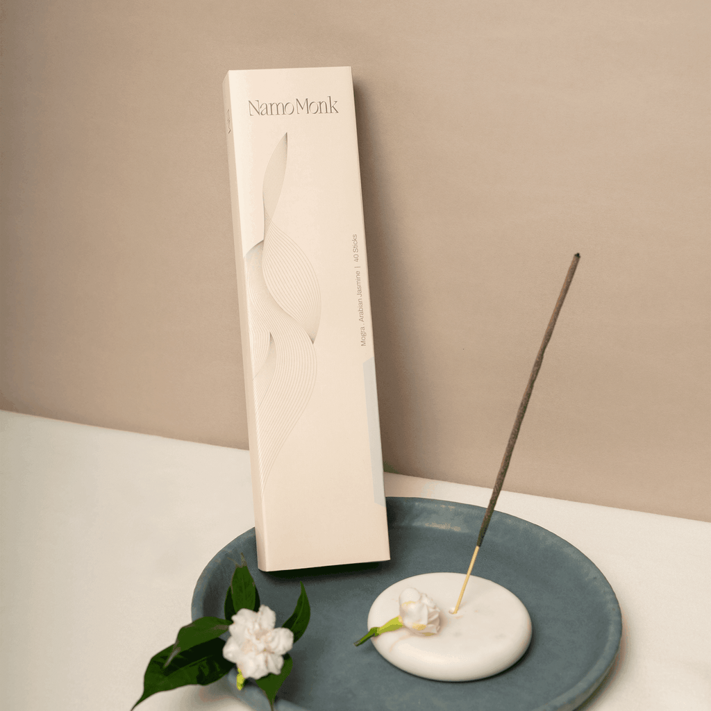 Mogra . Arabian Jasmine Incense Sticks - NamoMonk