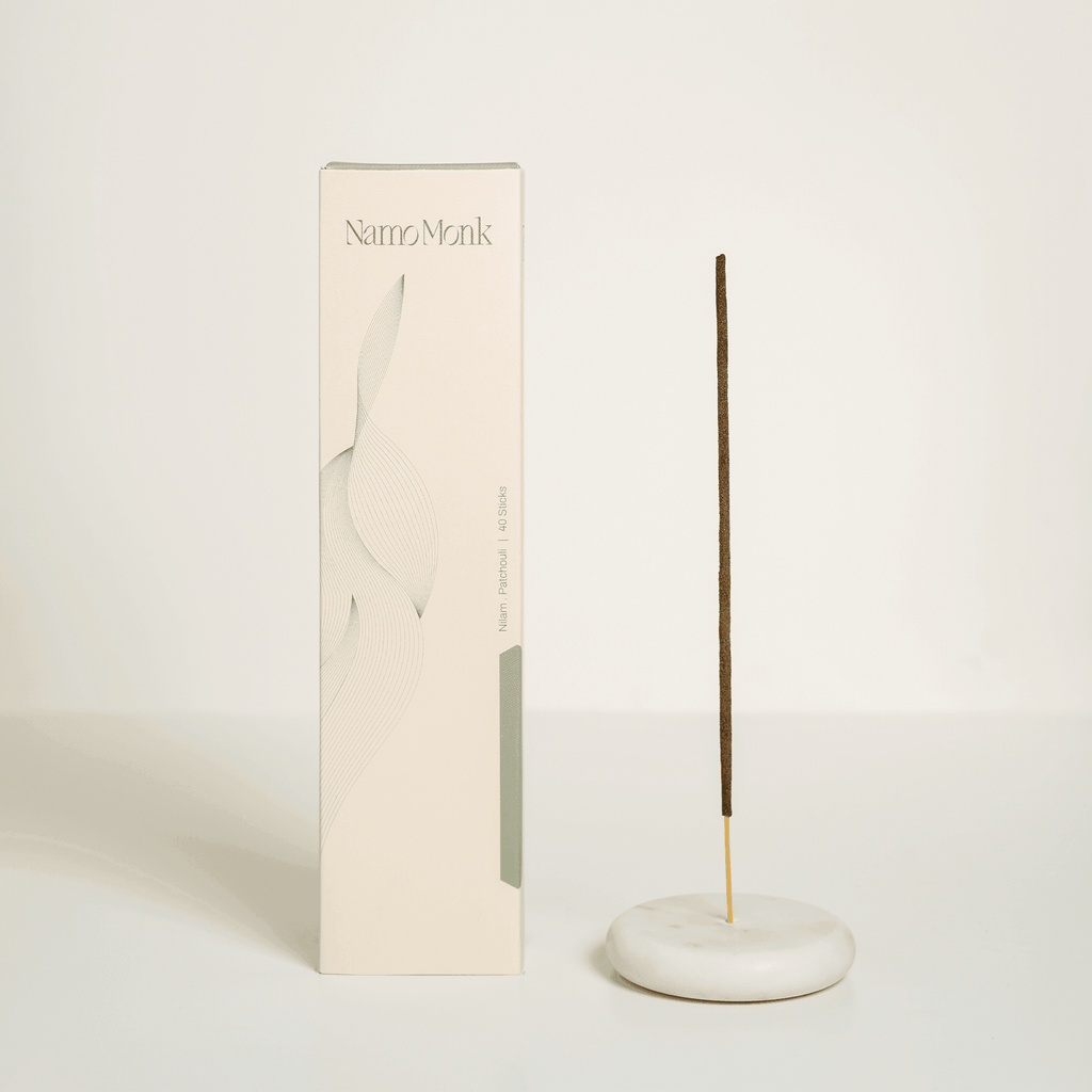 Nilam . Patchouli Incense Sticks - NamoMonk
